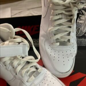 Nike White Athletic Shoes